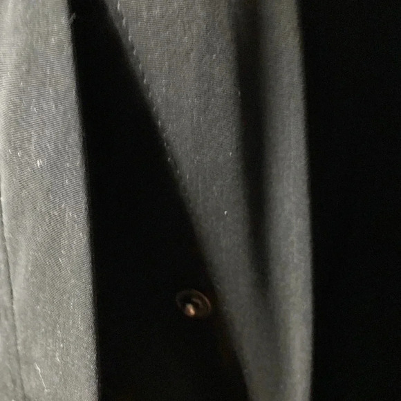 DOCKERS MENS SIZE XXL BLACK-JACKET FLEECE LINED  ZIP SNAP FRONT CLOSURE - Picture 5 of 15